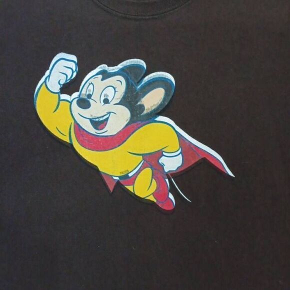 Mighty Mouse Tshirt for Men Size XL (tags missing) PTP 23" Length 29" Brand Cafe - Picture 1 of 6